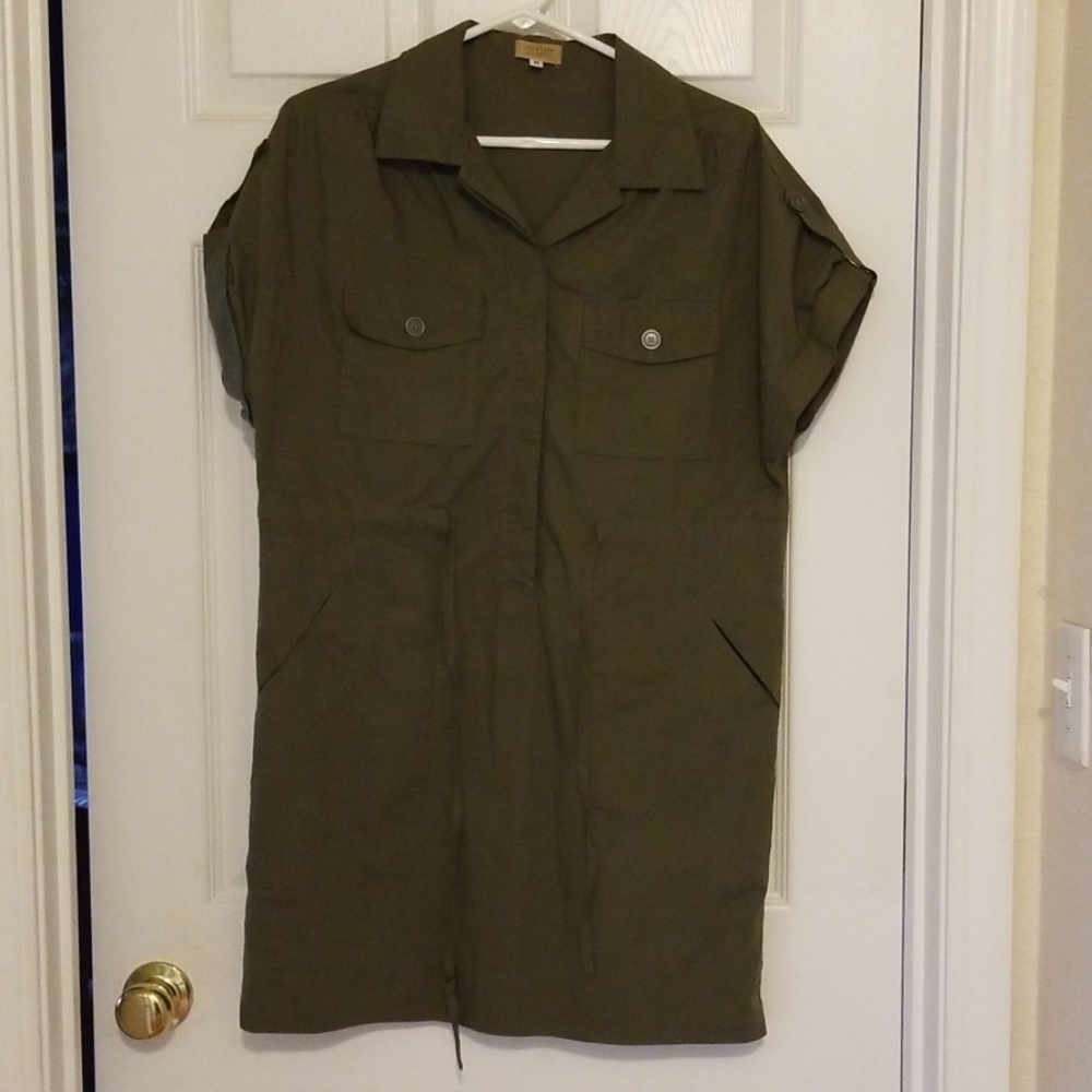 Trench safari dress